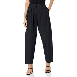 The Drop Sharon Loose Fit Pleated Pants