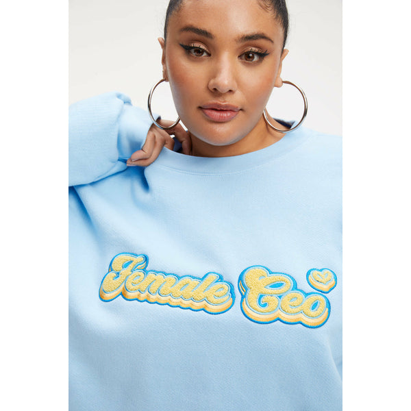 Good American The B Project CEO Sweatshirt The Curvy Shop