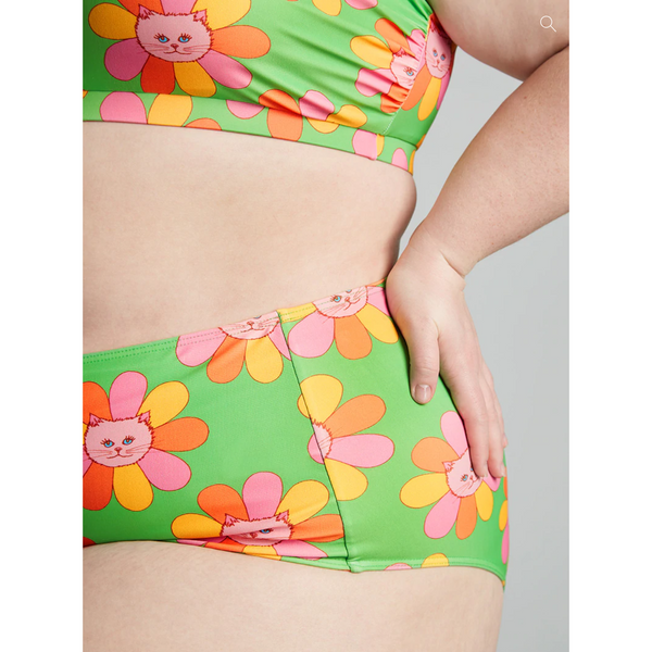 ModCloth x Marisol Muro The Sara High Waisted Bikini Bottom The Curvy Shop