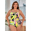 Palm Beach Nights Square Neck One Piece Bathing Suit