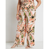 Ruffle Waist Marbled Pant