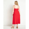 Ribbed Dress With Halter Neck