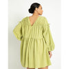 Shirred Mini Dress