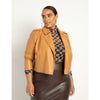 Eloquii Faux Leather Moto Jacket