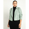 Eloquii Faux Leather Moto Jacket