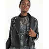 Eloquii Faux Leather Moto Jacket