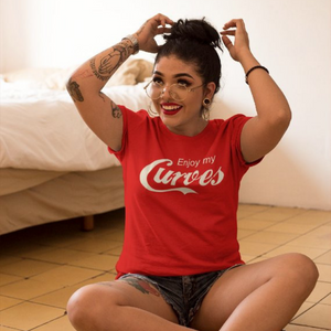 Curvy Classic Enjoy My Curves Tee