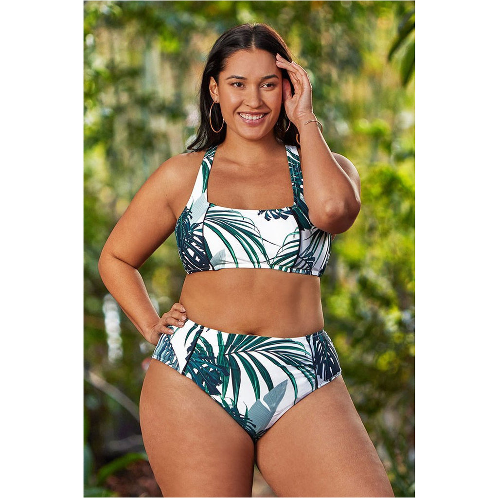 Cupshe Madelyn Tropical Bikini Top