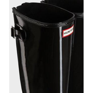 Hunter Original Tall Back Adjustable Gloss Rain Boots