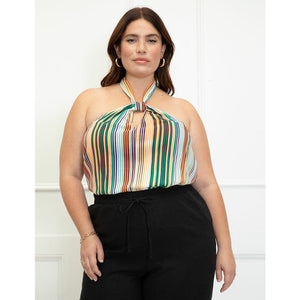 Eloquii Elements Halter Neck Top