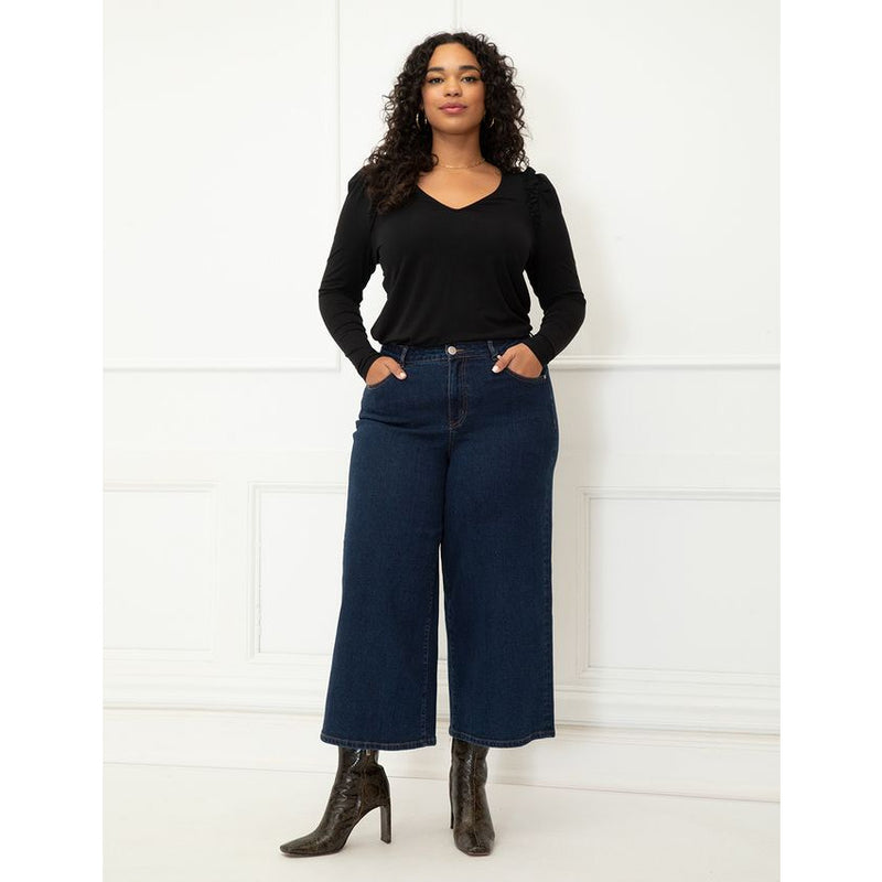 Wide Leg Crop Jean