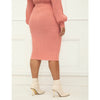 Sweater Column Skirt