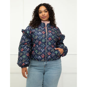 Quilted Bomber Jacket