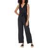 The Drop Sleeveless Wrap Jumpsuit