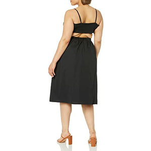 The Drop Makenna Strappy Midi Dress