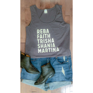 Curvy Classic 90's Country Queens Tank