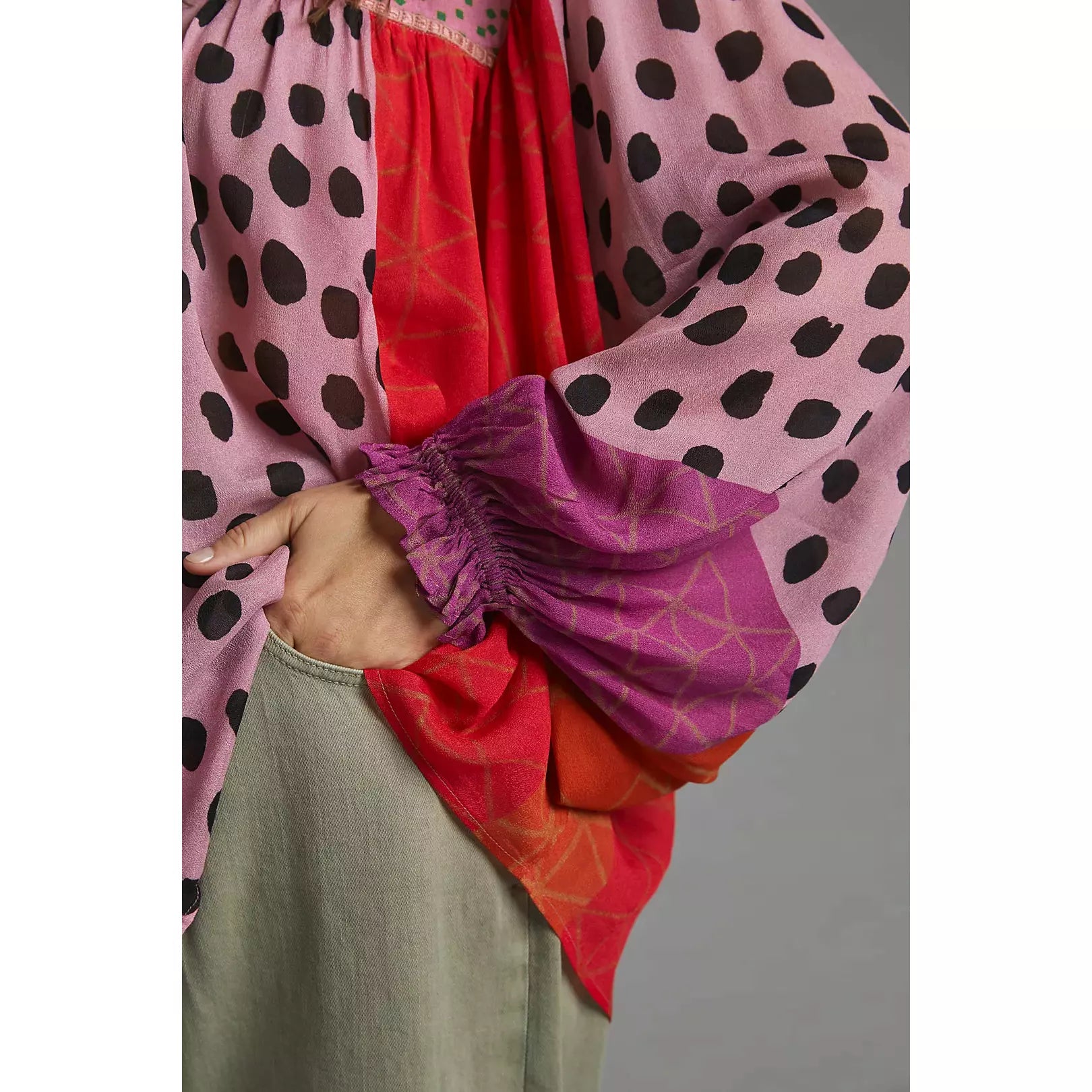 Eclectic peasant top blouse anthropologie