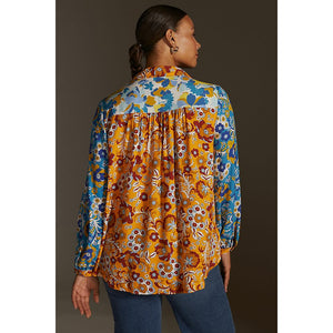 Maeve Contrast Buttondown