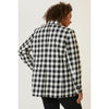 Anthropologie Double-Breasted Gingham Blazer