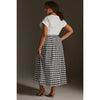 Maeve Plaid Circle Midi Skirt