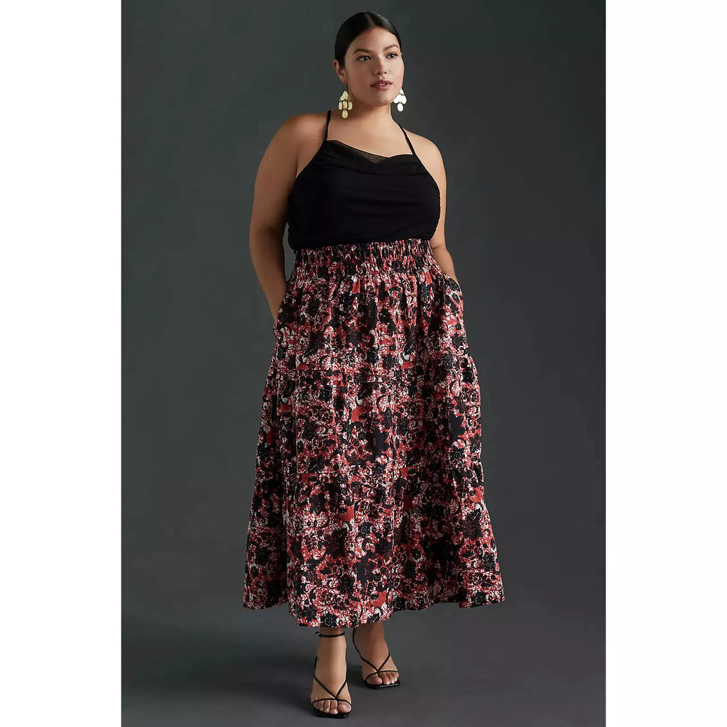 Anthropologie Maeve Somerset Maxi Skirt