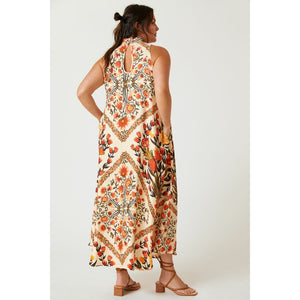 Anthropologie Farm Rio Halter Maxi Dress