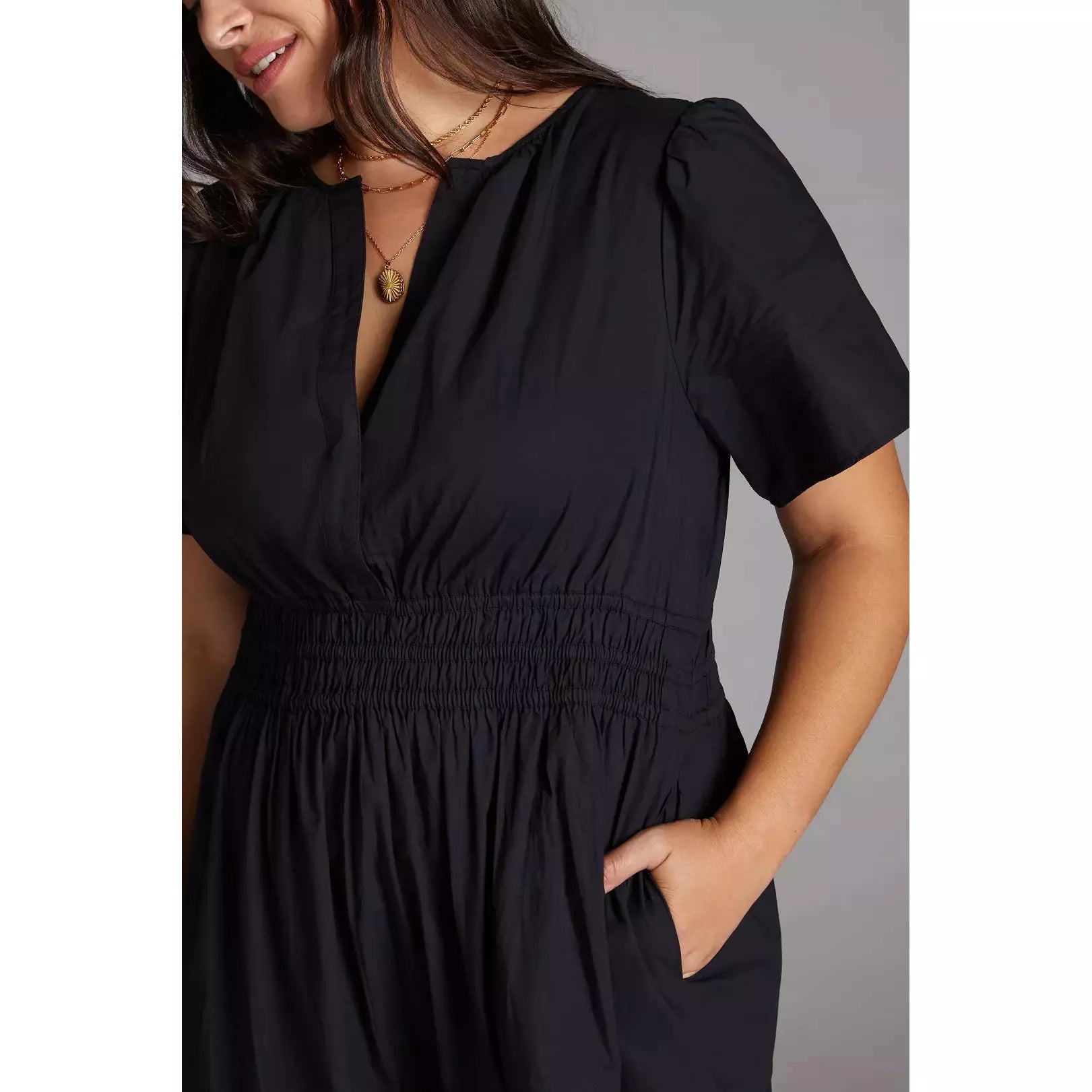anthropologie somerset dress black The Long and Short of It The Directrice