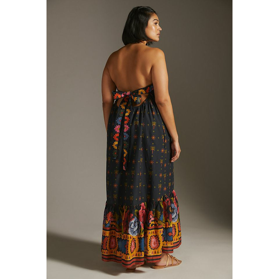 Farm Rio Embroidered Maxi Dress Farm Rio Embroidered Maxi Dress