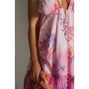 Anthropologie Alissa Tiered Maxi Dress