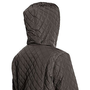 Calvin Klein Women's Quilted Jacket with Side Tabs