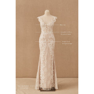 Anthropologie Whispers Echoes Milano Gown The Curvy Shop