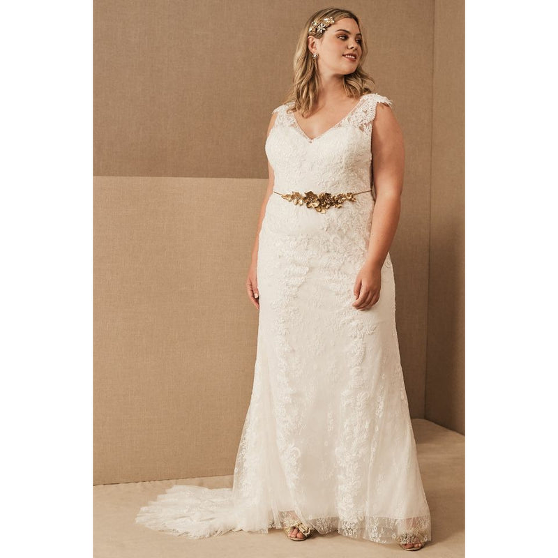 Anthropologie Whispers & Echoes Milano Gown – The Curvy Shop