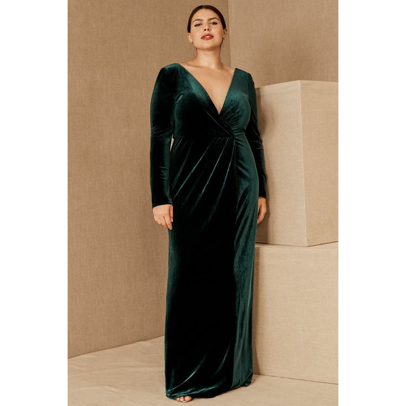 anthro velvet dress Amor Retrofete The Thea Twofer Sweaterdress