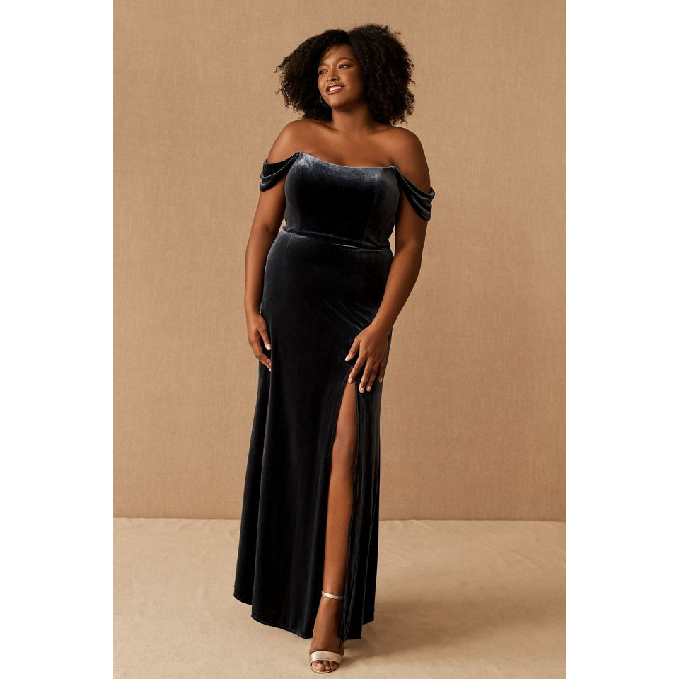 Anthropologie Jenny Yoo Issa Velvet Dress Anthropologie Jenny Yoo Issa Velvet Dress