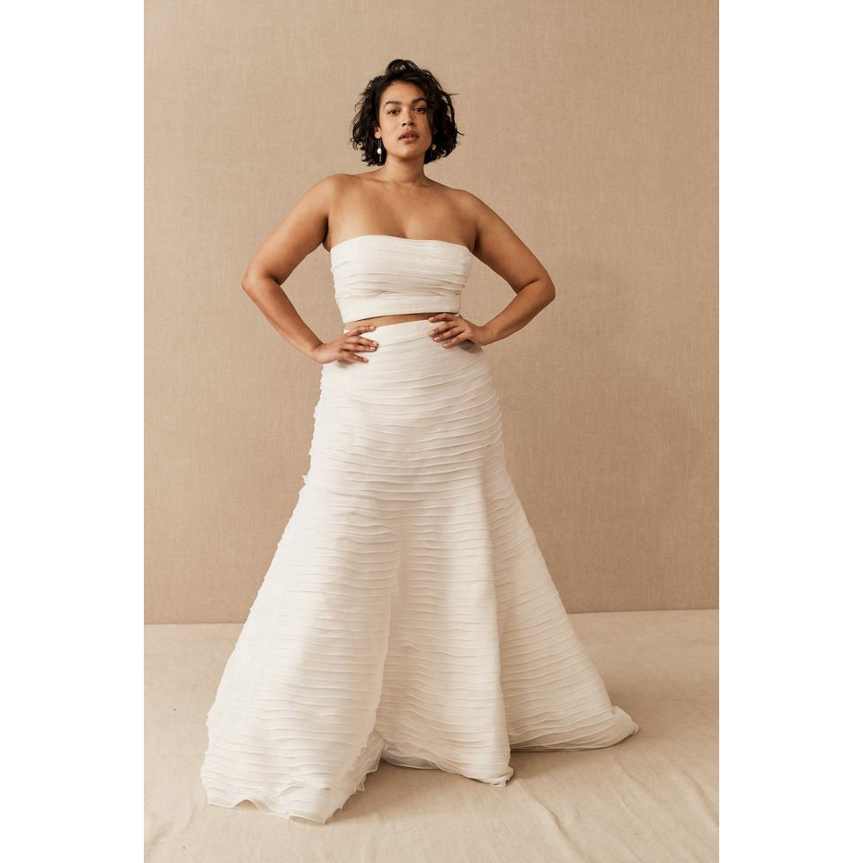 Watters Danbury Tulle A-Line Bridal Overskirt | The Summit