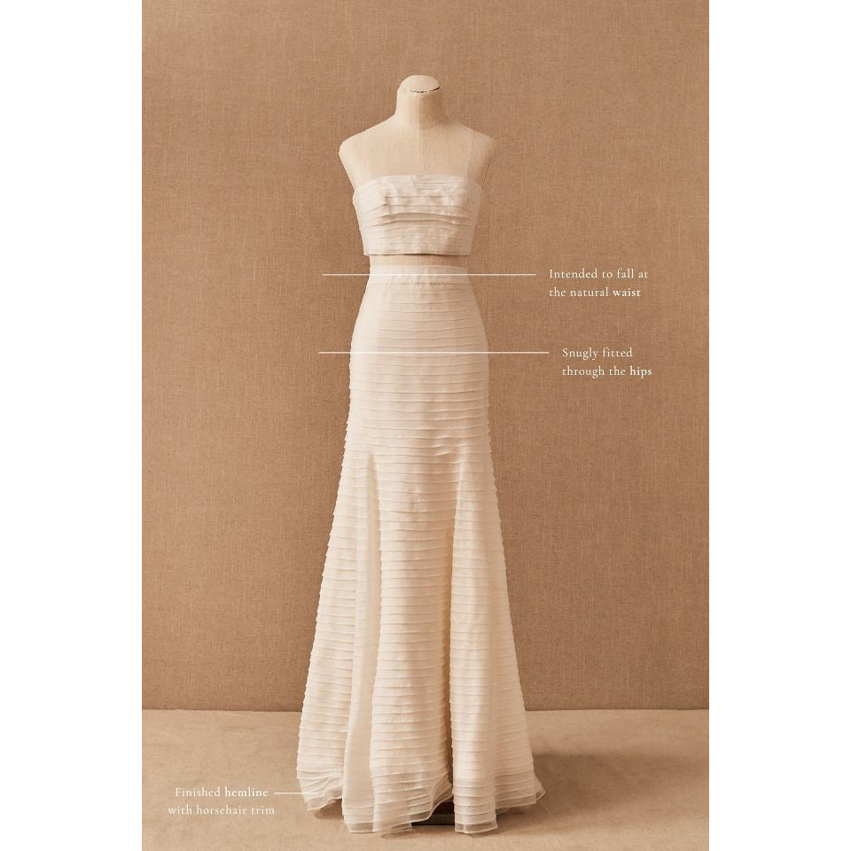 Jenny Yoo Abernathy Organza A-Line Ball Skirt Wedding Gown | Anthropologie  wedding dress, Wedding dress inspiration, Ball skirt
