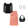 Sweater Column Skirt