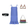 Smocked Dress with Flounce