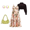 Trapeze Maxi Dress