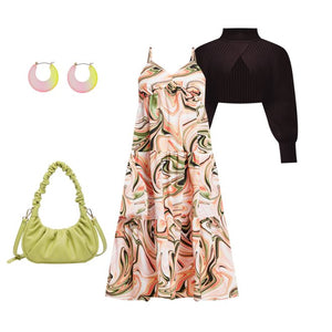 Trapeze Maxi Dress