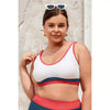 4th of July Poolside Pique Colorblock Banded Bikini Top