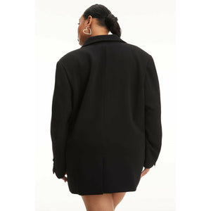 Good American Boyfriend Blazer | BLACK001