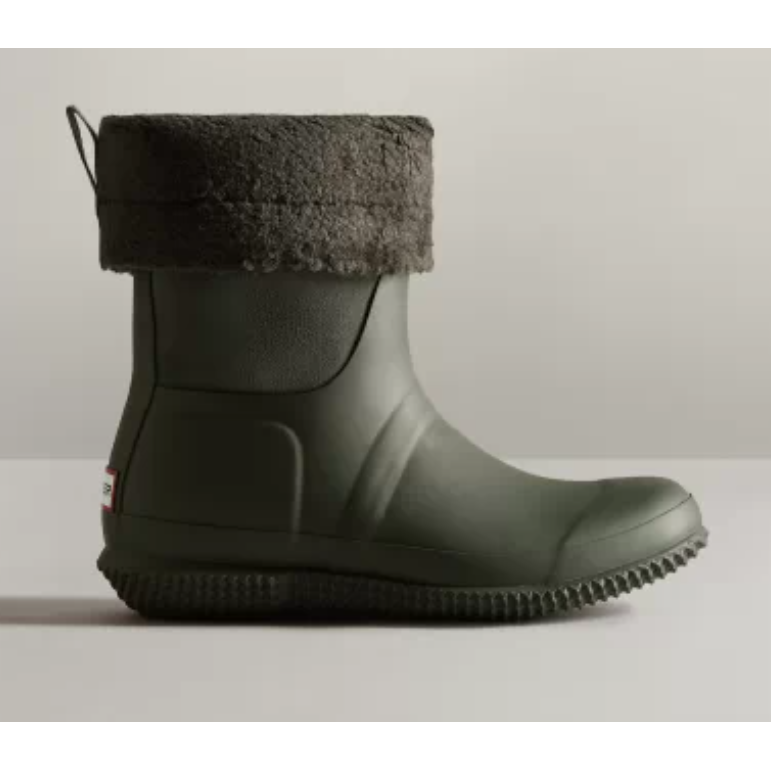 Hunter Insulated Roll Top Sherpa Boots