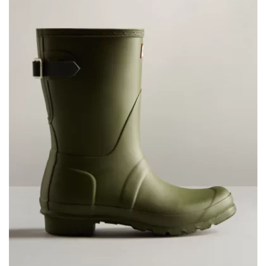 Dark olive short hunter 2025 boots