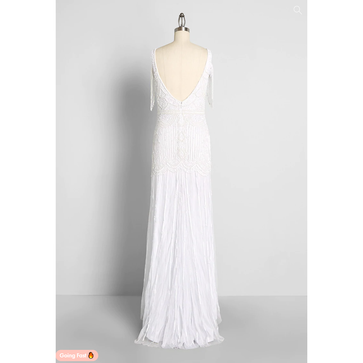 Modcloth white lace dress clearance