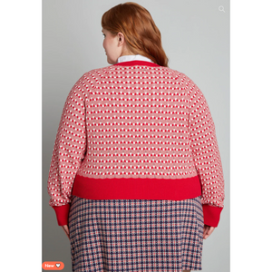 ModCloth Waving Banners Cardigan