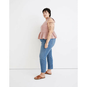 Madewell Rosalie Tie-Strap Top