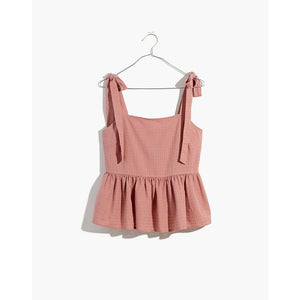 Madewell Rosalie Tie-Strap Top