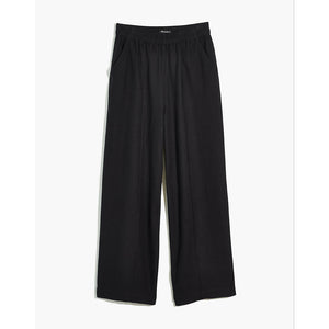 Madewell Breezewoven Pull-On High-Rise Straight Pants