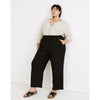 Madewell Breezewoven Pull-On High-Rise Straight Pants